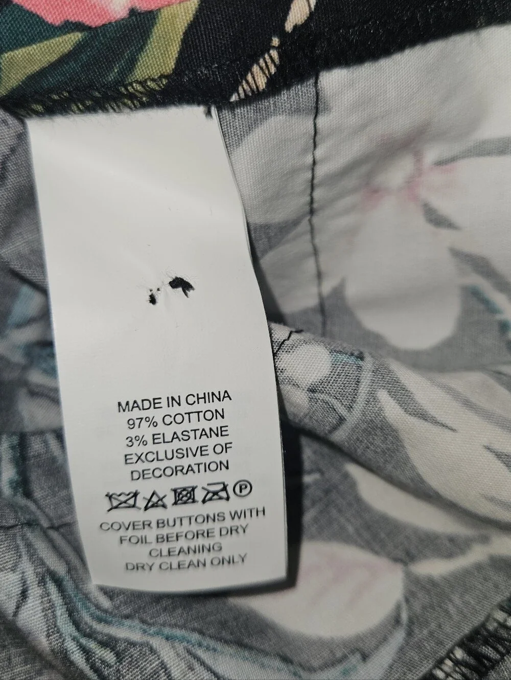 Kate Spade New York Botanical Lace Inset Poplin Dress
